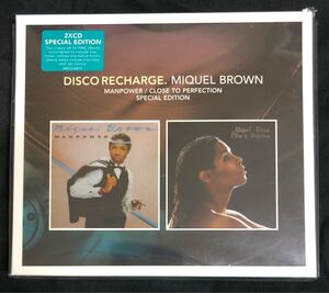 レアCD Miquel Brown Disco Recharge Manpower / Close To Perfection (Special Edition) ミケール ブラウン 2CD Hi-Nrg 大ヒット曲