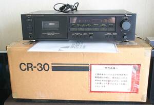 レストア整備済【3ヶ月保証】美品 Nakamichi CR-30 新品リールモーター 元箱,取説付