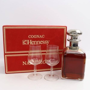 1円~Hennessy（ヘネシー）ナポレオン シルバートップ ライブラリーデキャンタ 40％ 700ml G24I230037