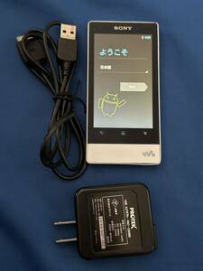 SONY WALKMAN Fシリーズ NW-F805 16GB ホワイト Bluetooth対応 動作確認済み ウォークマン 専用充電ケーブル付き ソニー
