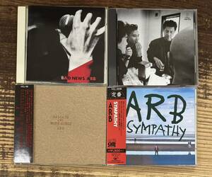 CD4枚セット】ARB■BAD NEWS■PAPERS BED■SYMPATHY■BALLADS AND WORK SONGS ベスト盤■石橋凌 田中一郎