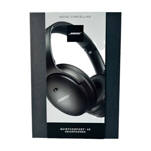 BOSE ボーズ QuietComfort 45 headphones 866724-0100 ブラック ワイヤレス ノイズキャンセリング 動作良好 【中古】 42409K176