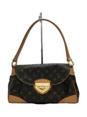 LOUIS VUITTON ビバリーMM_モノグラム_BRW PVC ブラウン