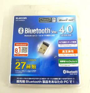 ELECOM エレコム Bluetooth Ver.4.0 USBアダプタ Class2 LE/EDR対応 Windows8/8.1対応 最大通信距離10m LBT-UAN05C2 未開封品