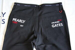 ★正規品★パーリーゲイツ PEARLY GATES★大人気 EVALET軽量ストレッチパンツ★DRY★吸汗速乾性★軽量★ネイビー★５(L)