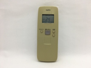 SANYO　エアコンリモコン　RCS-LVR8A　中古品A-3176