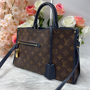 1円スタート LOUIS VUITTON ルイヴィトン ポパンクールPM ２WAY ハンドバッグ ショルダーバッグ M43434 鍵 パドロック クロシェット 