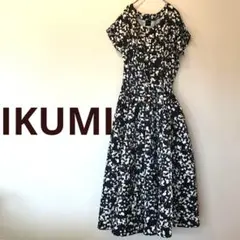 イクミ キルト ワンピース ドレス 総柄 ハロウィン IKUMI