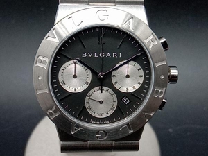 BVLGARI 腕時計 ディアゴノスポーツ CH35S.D20349 ベルト約16.5cm クロノグラフ ブルガリ