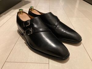 John Lobb Chapel サイズ UK10EE 8000ラスト ブラックカーフレザー 希少なチャペルこの機会にぜひ！