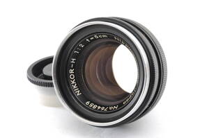 [カKZK10]ニコン NIKKOR-H 5cm 50mm f/2 標準単焦点レンズ Nippon Kogaku Japan Nikon Sマウント