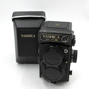 1円〜 YASHICA ヤシカ Mat-124 G 二眼レフカメラ ケース付 動作未確認 y52-3373050【Y商品】