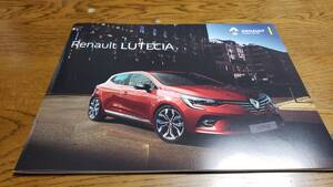 ルノールーテシアカタログ☆2021年2月作成☆RENAULTLUTECIA☆欧州車外車フランス車