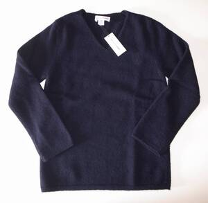 commme des garscons shirt Vネック ニット sizeM navy コムデギャルソン 