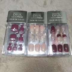 DASHINGDIVA　MAGICPRESS　ネイルチップ　3セット　手爪　足爪