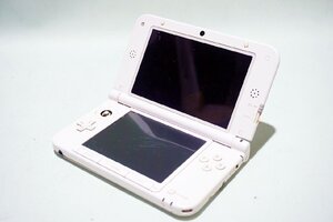 【質Banana】ジャンク品!Nintendo/任天堂 3DSLL ホワイト スティック破損 現状渡し♪.。.:*・゜⑤