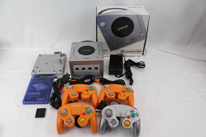 №1　Game Cube　GameBoyPlayer 箱 ゲームキューブ　ゲームボーイプレイヤー　ソフト付き　レトロゲーム　廃版商品　レアゲーム機　GameBoy