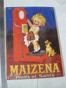 ダルトン MAIZENA マイゼナ メタルサインボード LUT-0029 FR METAL SIGN L