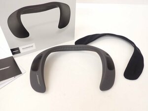 BOSE ボーズ ウェアラブルスピーカー SoundWear Companion Speaker ネックスピーカー カバー/元箱付き □ 6EFCF-1