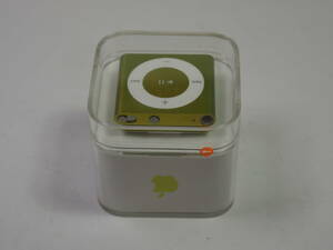 【未使用・未開封】 Apple アップル iPod shuffle 2GB MD774J/A アイポッドシャッフル　ライトグリーン