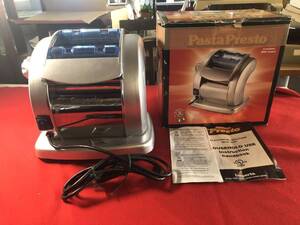 イタリア製 電動パスタメーカー ステンレス Imperia Pasta Presto Electric Pasta Maker