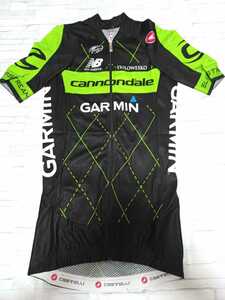 値下げしました。支給品　サイクルジャージ　キャノンデール　ガーミンサイクルジャージCASTELLI　　Cannondale　GARMIN New Balance　NB