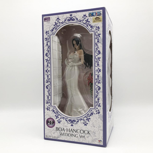 【中古】開封 メガハウス ONE PIECE ワンピース P.O.P LIMITED EDITION 1/8 ボア・ハンコック WEDDING Ver. ウェディング[240017657955]