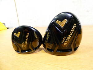 ■HONMA ホンマ ドライバー/フェアウェイウッド BERES ARMRQ MX FLEX:R ＃1.3 ヘッドカバー付き 現状品＠160(10)