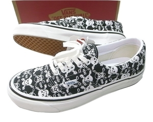 JB即決 VANS バンズ ANAHEIM FACTORY PACK ERA 95 DX エラ SKULL OG BLACK/WHITE オリジナルスカル 黒x白 26cm US8 USA 80 90 ヴァンズ