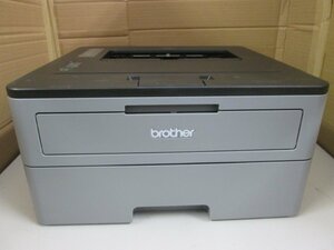 ◎中古レーザープリンタ【Brother HL-L2330D】中古トナー/ドラム付き◎2406121