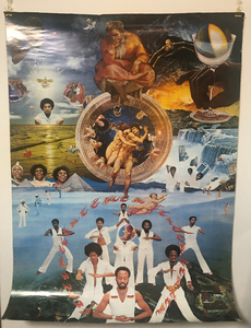 【ポスター】EARTH WIND & FIRE / 横尾忠則デザイン 1976年 オフセット　アース・ウインド＆ファイアー