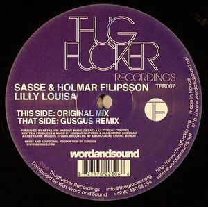 新品未使用 Holmer Filipson & Sasse / Lilly Louisa -Gus Gus Remix- 12inchレコード　 (0365)