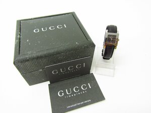 GUCCI グッチ 7900P ブラック文字盤 レディースQZ クォーツ 腕時計★SB5475