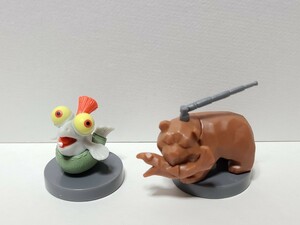 美品 コジャケ クマサン 2点セット スプラトゥーン3 チョコエッグ フィギュア 人気 レア