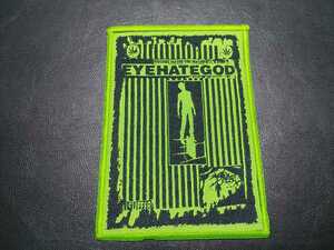 EYEHATEGOD 刺繍パッチ ワッペン suffer 緑枠 / trouble sleep melvins high on fire fu manchu kyuss saint vitus Sunn O))