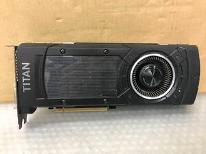 ZOTAC GTX TITAN X 12GB 384BIT DDR5，動作未確認　中古現状品　ジャンク（80s）