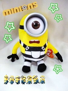 ty　ミニオン　minions　カール　ミニオンズ　アメリカ雑貨　ユニバ　ぬいぐるみ　人形　おもちゃ　ミニオン３