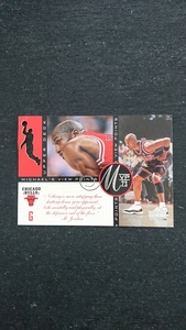 1997年当時物!!UPPER DECK製NBA CHICAGO BULLS「MICHAEL・JORDAN MVP23」トレーディングカード 1枚/マイケル・ジョーダン バスケットボール