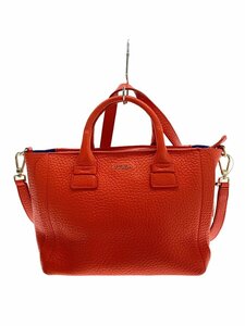 FURLA◆ショルダーバッグ/レザー/RED/無地/F6913