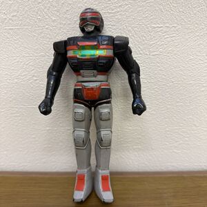 希少バンダイ　時空戦士スピルバン【スピルバンソフビ】1986年当時品　日本製