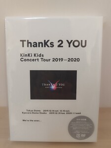 ◆新品未開封◆初回盤DVD◆KinKi Kids Concert Tour 2019-2020 ThanKs 2 YOU