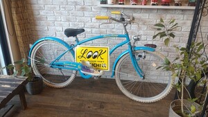 おさるのジョージ 自転車　ビーチ　サイクル　クルーザー