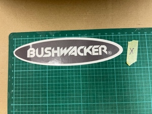 BUSHWACKER　ブッシュワーカー　 ステッカー　シール　未使用品　X