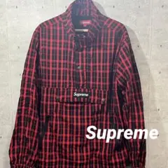 Supreme Nylon Plaid Pullover ナイロンジャケット