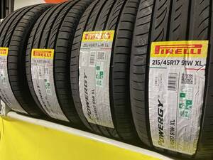 ★新品！！売り切り！！　PIRELLI　ピレリ　POWRGY　215/45R17　４本