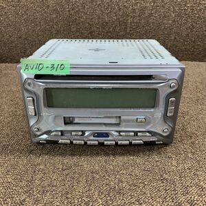 AV10-310 激安 カーステレオ KENWOOD DPX-4200 20500888 CD カセット FM/AM プレーヤー オーディオ 通電未確認 ジャンク