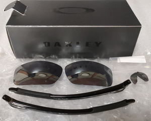 送料無料 正規品 オークリー バルブ 純正 ブラックイリジウムレンズ テンプル ノーズパッドセット oakley valve sunglasses 中古