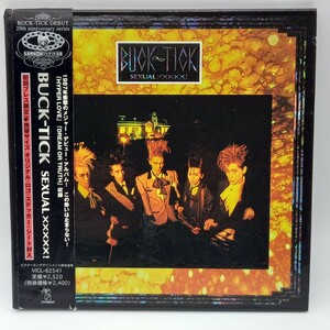 C-0694★中古CD 紙ジャケット 帯・ステッカー付 限定★BUCK-TICK SEXUAL　セクシャル　櫻井敦司　VICL-62541