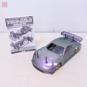 タミヤ 1/10 TG10-Mk.2 シャーシキット/ボディ付 エンジンRC 4WD レーシングカー TAMIYA 動作未確認 現状品【40