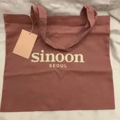 sinoon seoul トートバッグ　ピンク